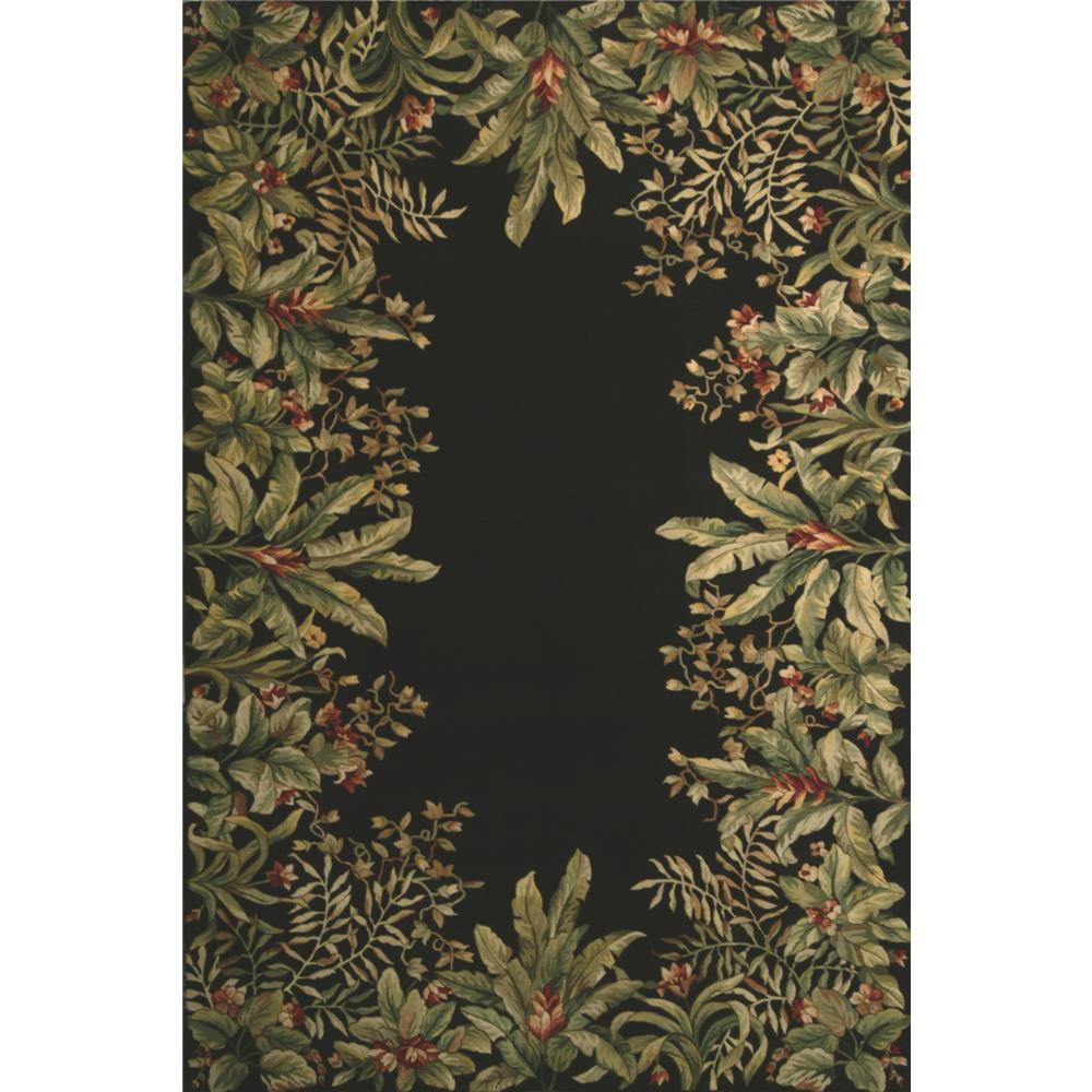 KAS 9001 Emerald 9 Ft. 3 In. X 13 Ft. 3 In. Rectangle Rug in Black